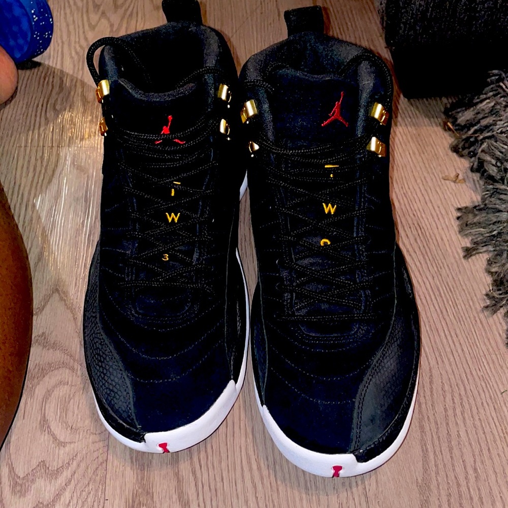 Jordan 12 reverse taxi - worn once!